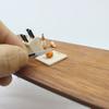 Dollhouse Doll House Accessories 1:12 Mini Cutter Model Mini Knife Seat Model Cutting Board Model