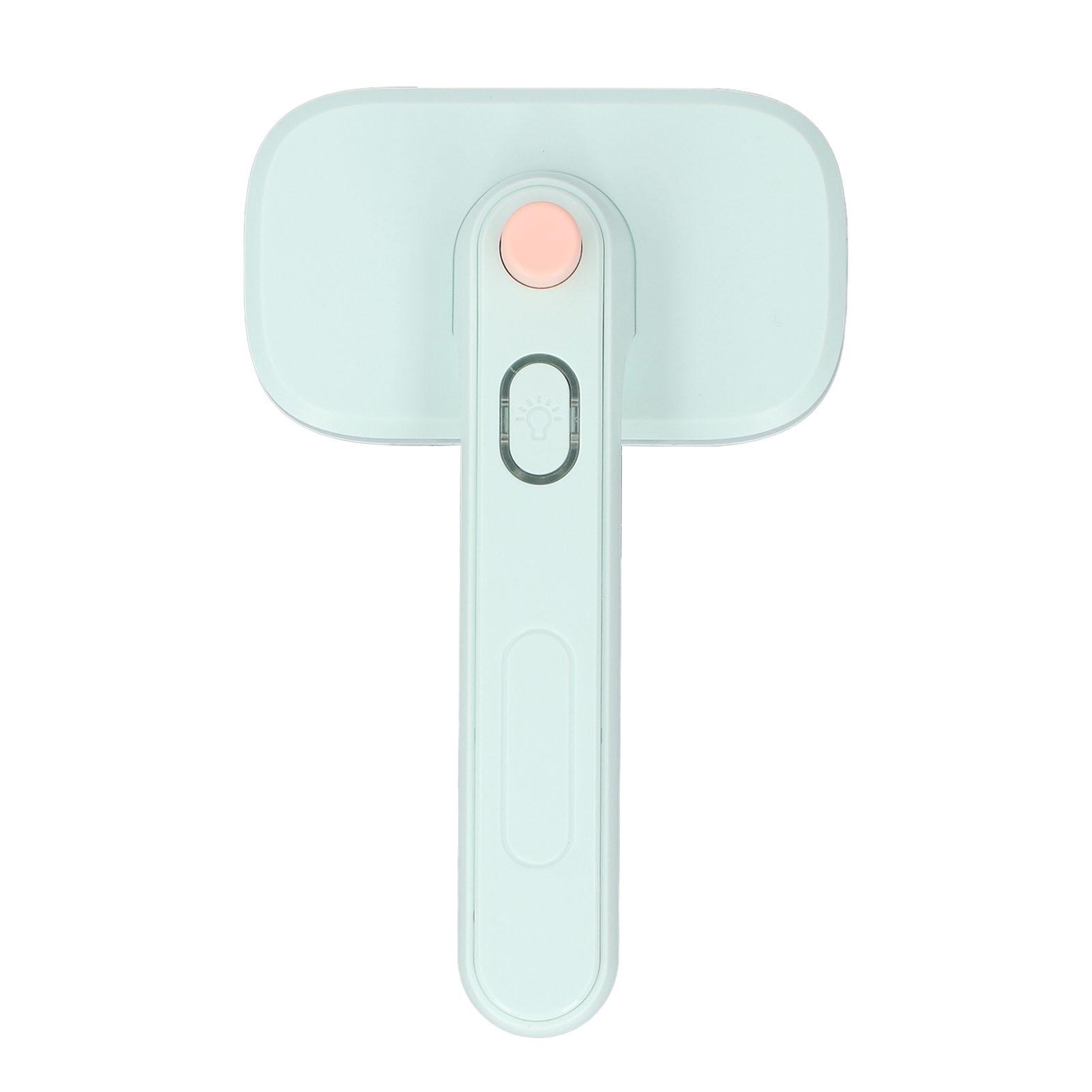 

Pet Shedding Brush Self Clning Negative Ion Pin Comb Teeth Effect Pet Grooming Hair Removal Brush for Cat Dog