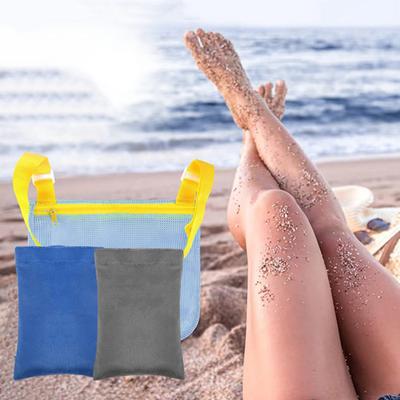 Sandentferner für Strandreisen Sand Abwischhandschuh Strand Sandentferner Reinigungsbeutel für Strandaktivitäten Volleyball Sandkästen