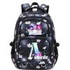 Animation Cartoon Letter Printing Large Capacity Shoulder Bag Lightweight Primary And Secondary School Students Leisure Schoolbag
