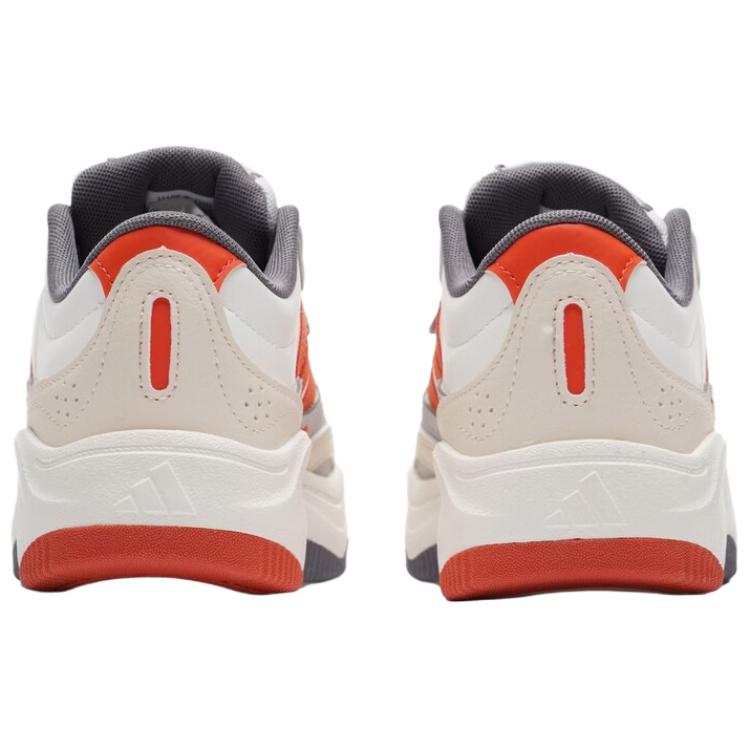 adidas Lite Shuffle Comfortable Trendy Low-Top Skate Shoes Unisex Sneakers White Red KH9027