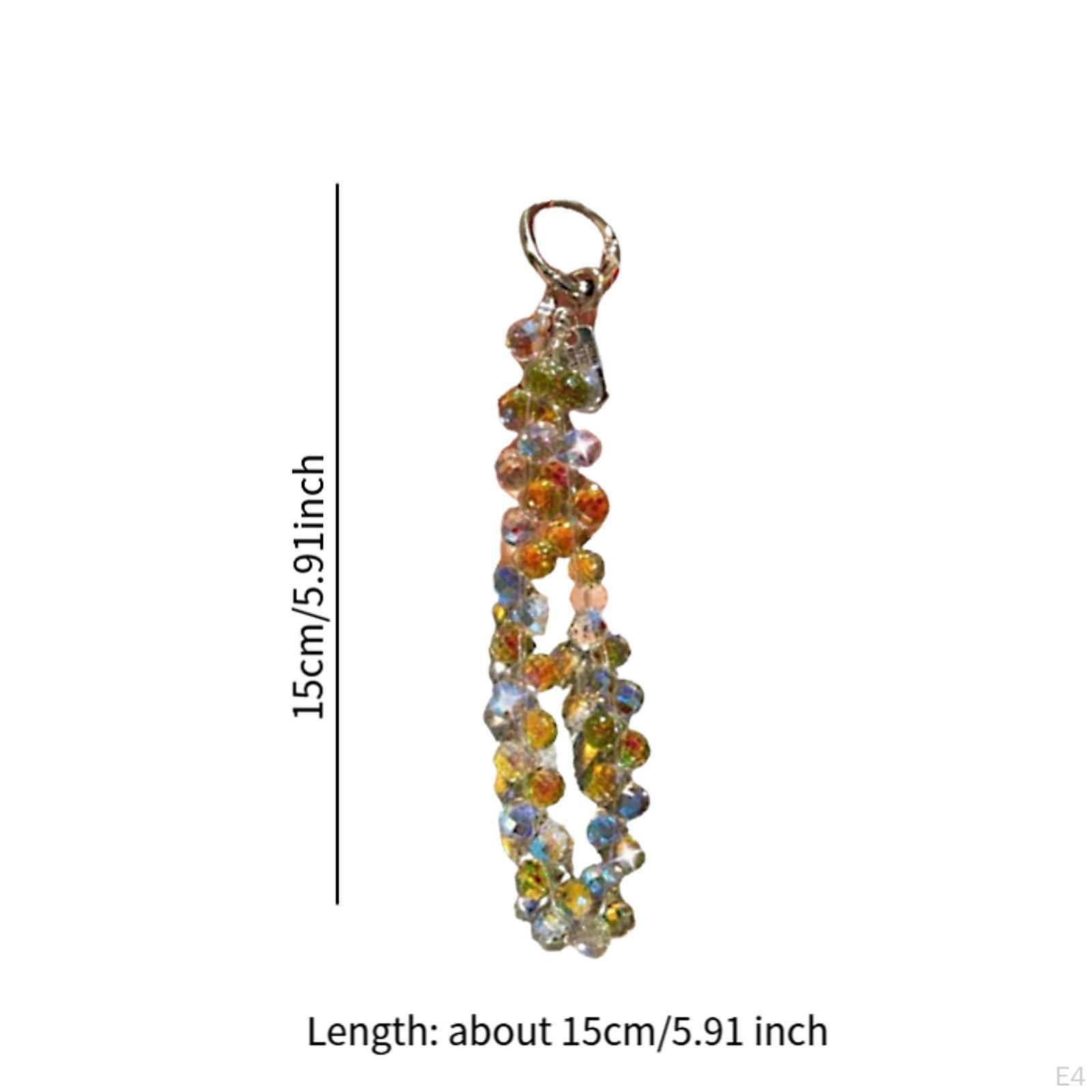 Бисерный брелок для ключей — фото 5