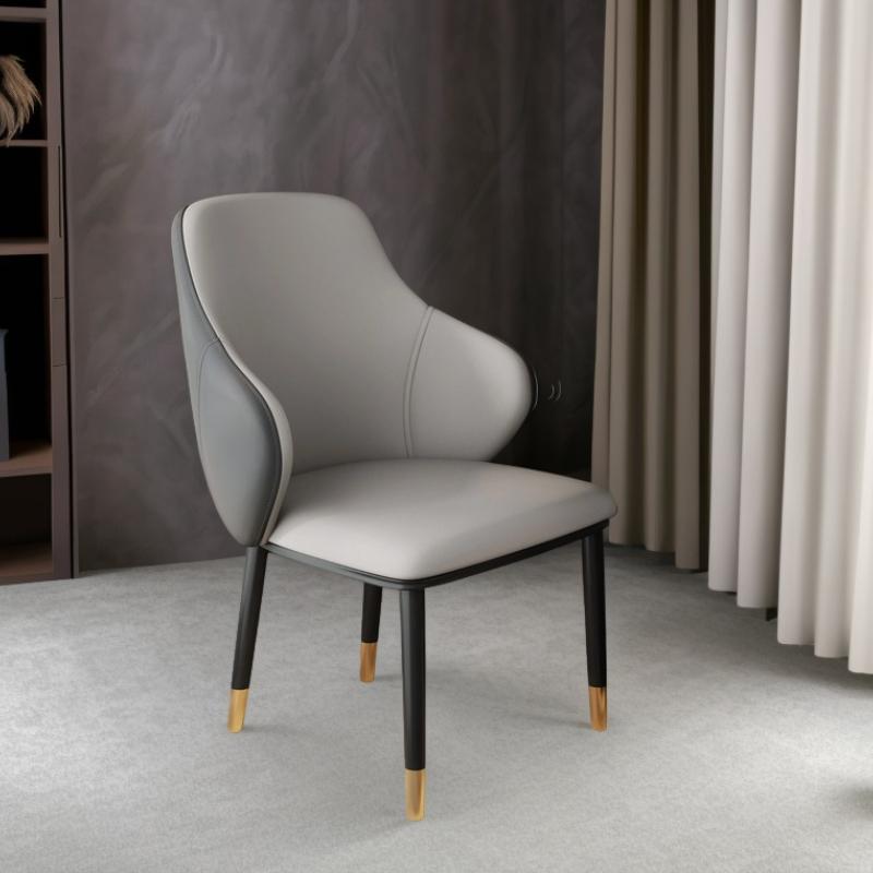 Luxury Dining Chair Home Simple Modern Leisure Makeup Chair Thickened Lounge Chair Hotel Soft Bedroom Chair Home Furniture