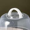 Cake Carrier with Lid and Handle Dustproof Round Cake Cover Portable Cake Box for Doughnuts Camping Desserts Cookies Dishes