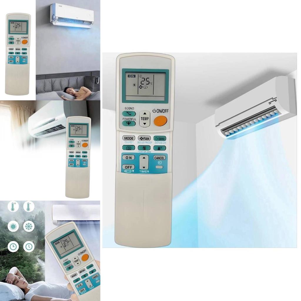 Controle Remoto de Ar Condicionado Com Longo Alcance de Transmissão Para Fácil Operação