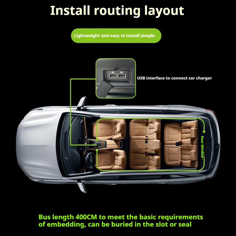 Truck Eye Light RGB Dynamic Demon Eye Decorative Light Led Display Decor Pixel Panel Windshield USB 5V Multi-Mode Lamp For Car SUV
