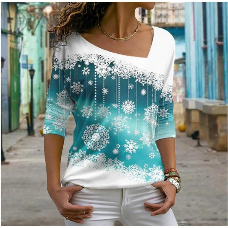 Футболка с цифровой 3D-печатью для женщин 2023 года — фото 10