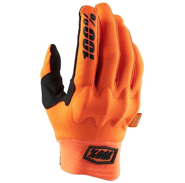Fahrradhandschuhe 100% Cognito Long (orange)