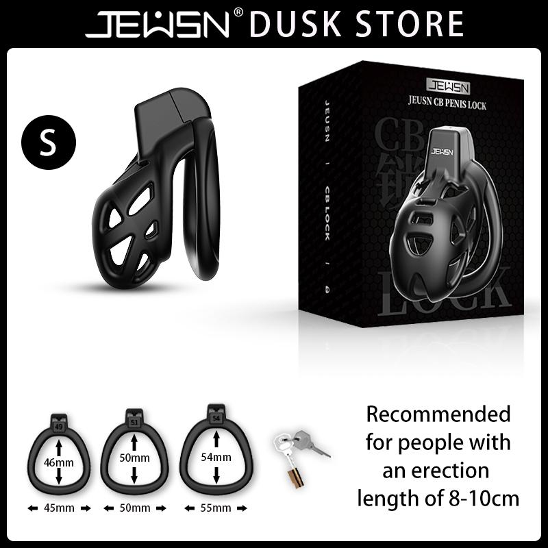 Jeusn Male Chastity Cage Sex Toys Discreet Sissy Femboy Chastity Cock Cage Device Penis Rings Male With 3 Size Men'S Adult Goods
