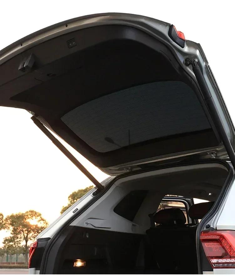 Custom Magnetic Car Window Sunshade For Jeep Grand Cherokee 2005 - 2010 Curtain Mesh Front Windshield 2006 2007 2008 2009 AMQ1