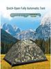 Fully Automatic Portable 3-4 Person Folding Camping Tent - Quick Open Beach Setup.