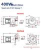 Integrated Gear Reducer Motor: 380V Horizontal, Small Variable Frequency, Low Speed, High Power, 220V Horizontal.
