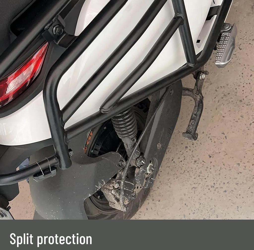 Ninebot Electric Scooter Carbon Steel Crash Bars (M80/M85/M90) - Thickened Bumper Guards