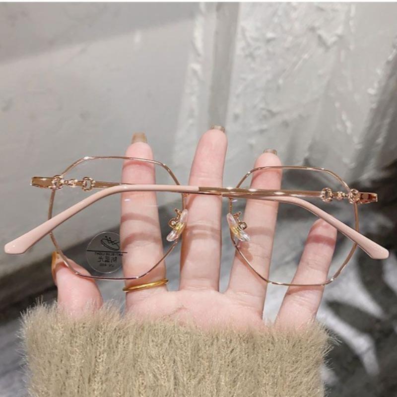 Anti Blue Light Blocking Glasses Clear Anti Radiation Glasses Replaceable Lens for Women/Men