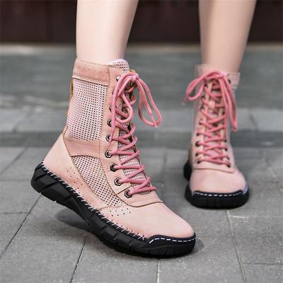 Neue Mode Sommerstiefel für Herren Damen Atmungsaktives Mesh Herren Stiefeletten Große Größe 48 Qualität Freizeitstiefel Herren botas para hombre