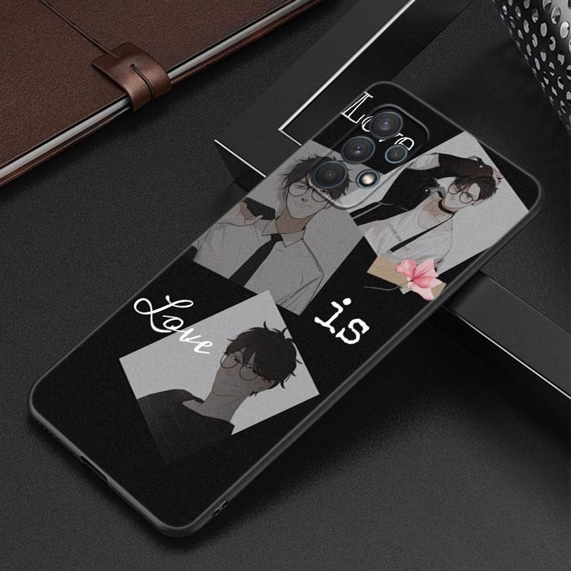 Here U Are Anime Phone Case For Samsung Galaxy A12 A22 A31 A32 A50 A51 A70 A71 A72 A11 A21S A02S A10S A20S A30S A52 S 5G Cover