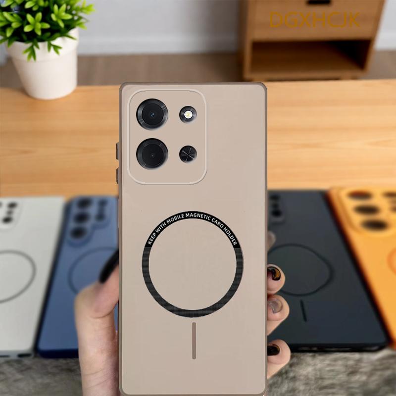 

For Xiaomi Redmi 15C Case Redmi 15C 5G Phone Case Redmi 15C 4G Cover redmi15c Shookproof Color magnetic hard Silicone back cover Redmi 15C 4G