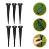 6Pcs Light Stake Stakes Lights Ground Spike Solar Garden Spikes Landscape Lamp Replacement Led Yard Flood Lamps Lighting Pathway