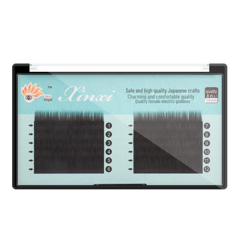 Natural, Beautiful Air-Flat Mink Eyelashes: Soft, Baby-Curved and Straight Grafted Extensions