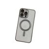 Applicable To Apple 14Pro Mobile Phone Case IPhone 15 Original Color Matte Electroplated Matte Titanium Silver TPU Magnetic Case