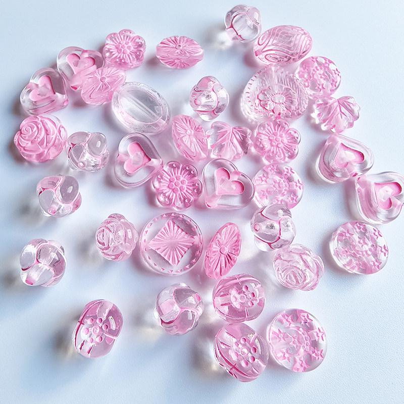 DIY Mixed Color Acrylic Beads for Jewelry Making