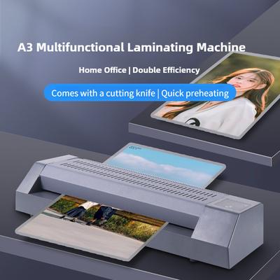 A3 Multifunctional Laminating Machine Office Plastic Sealing Machine NTC Precision Controlled Film Laminating Equipment