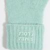BIMBA Y LOLA [23FW] BIMBA Y LOLA Light Blue Knit Gloves B236AIG022MTB