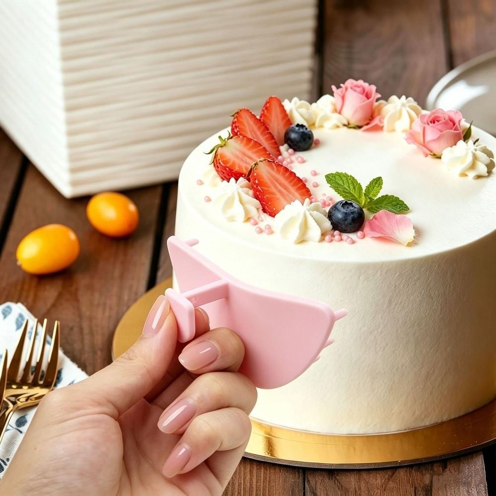 3Pcs Easy-Grip Handle Cake Curve Tools Plastic Cake Arch Guide Tool For Cake Decorators