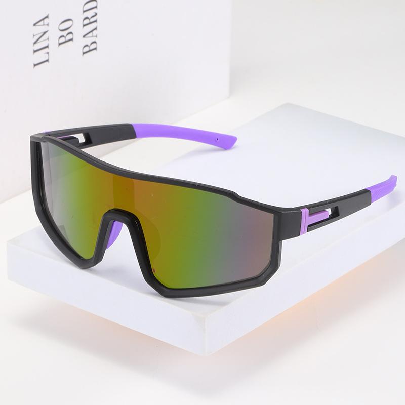 Large Frame Cycling Glasses Men Outdoor Sports Windproof Sunglasses Women Running Mountaineering Goggles