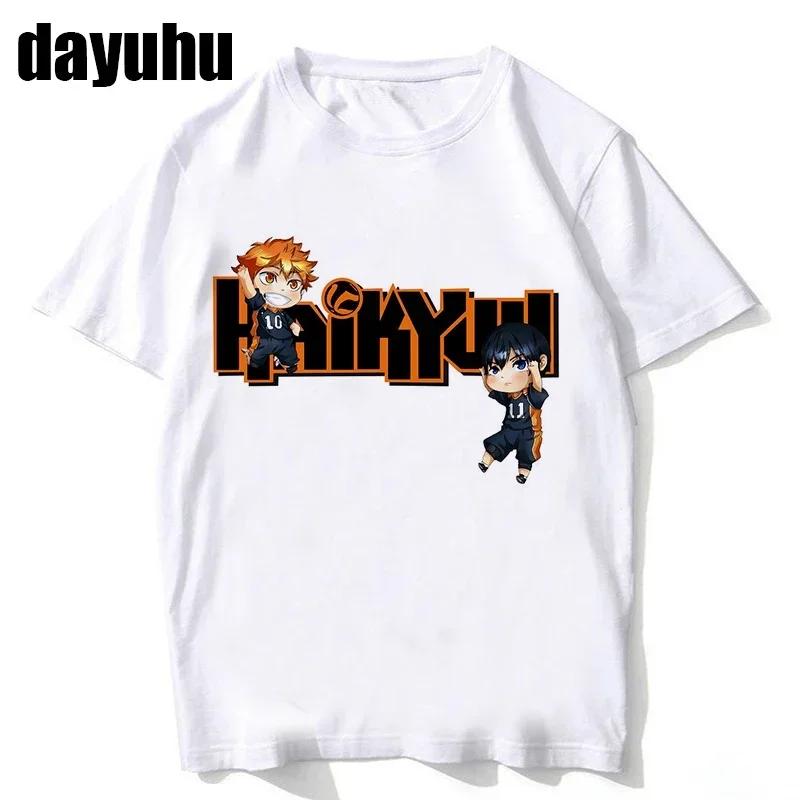 

Женская футболка Haikyuu 90-х годов Kuroo, японское аниме, Bokuto, манга, Shoyo, волейбол, креативная футболка, футболки с мультяшной графикой, мужская футболка S