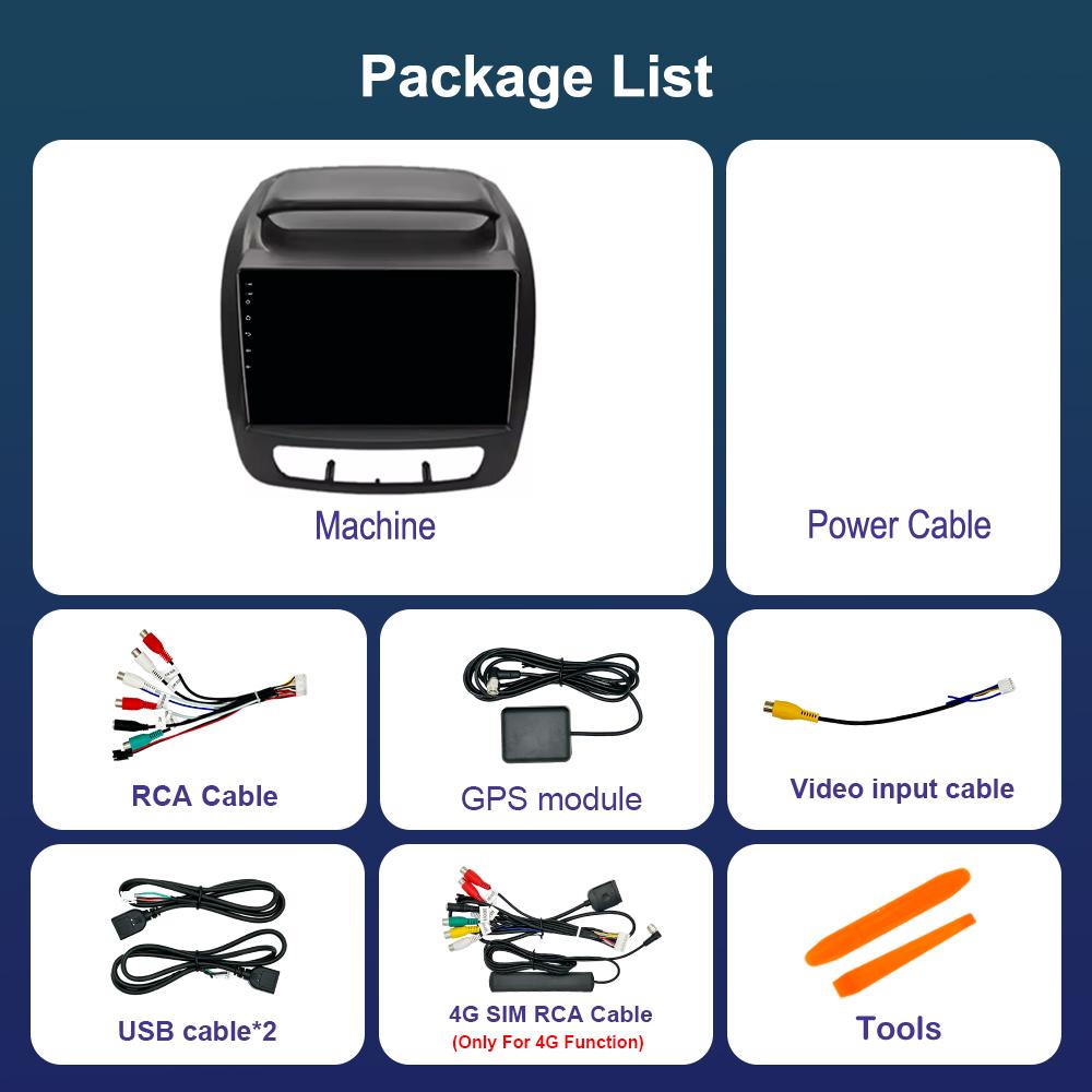 9 '' Android OS for Kia Sorento 2 II XM 2012 - 2021 Bluetooth GPS Car Video Multimedia Player WiFi Carplay 4G Auto Accessories