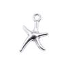 Starfish Charms Multi Color Metal Pendants For Beach Themed DIY Jewelry Accessories