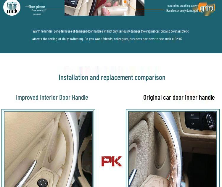 BMW 3 & 4 Series F30 F35 Door Pull Handle & Outer Cover Armrest