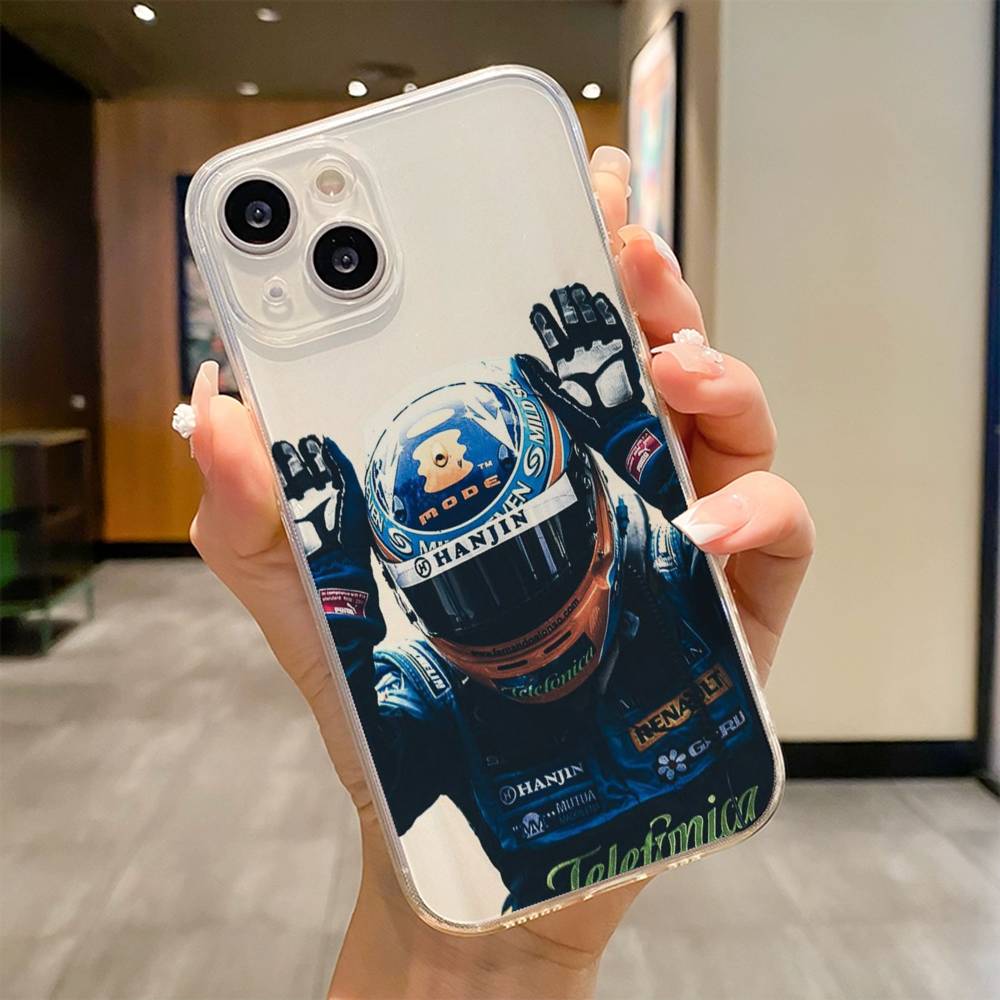Racer Alonso Mobile Cell  Phone Case For iPhone 17 16e 16 15 14 13 12 11mini Pro Max X XR XSMAX 8 7 Air Plus Soft Cover