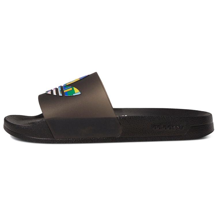 adidas Adilette Slides Pride - Core Black Men s FY9017 EU 37