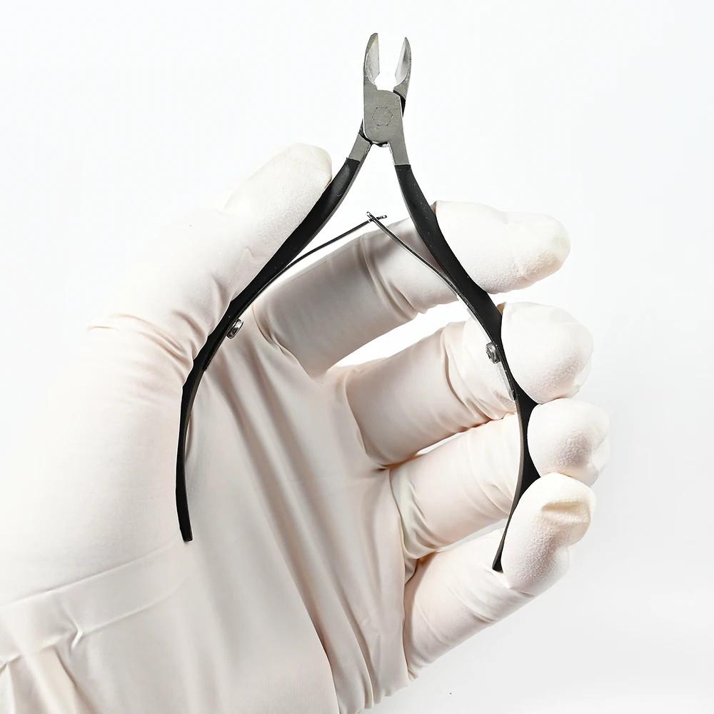 Professional Cuticle Cutter Nail Nippers Scissors Manicure Pusher Pedicure Tong Dead Skin Remover