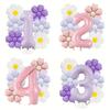 Daisy-themed Daisy Balloon Set for Children's Birthday Party and First Birthday Decorations