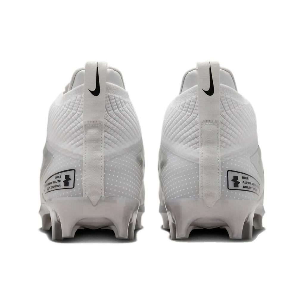 Nike Alpha Menace 4 Elite Weiß Schwarz Herren Sneaker Metallisch-Silber Photon-Staub FD7036-100
