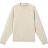 Star Embroidered Crew Neck Long Sleeve Sweatshirt Men Sweatshirt Sand K1S156100017S00G5-V0095