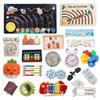 Children Busy Board Accessories Wood DIY Toy Montessori Material Early Education Activity Toddler Toys For Basic Skills Learning