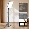 Professional LED Fill Light for Streaming, Broadcasting, Photography, and Beauty Enhancement