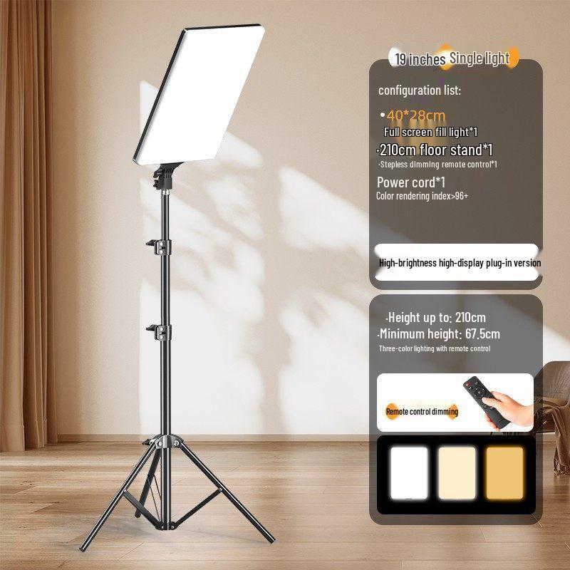 Professional LED Fill Light for Streaming, Broadcasting, Photography, and Beauty Enhancement