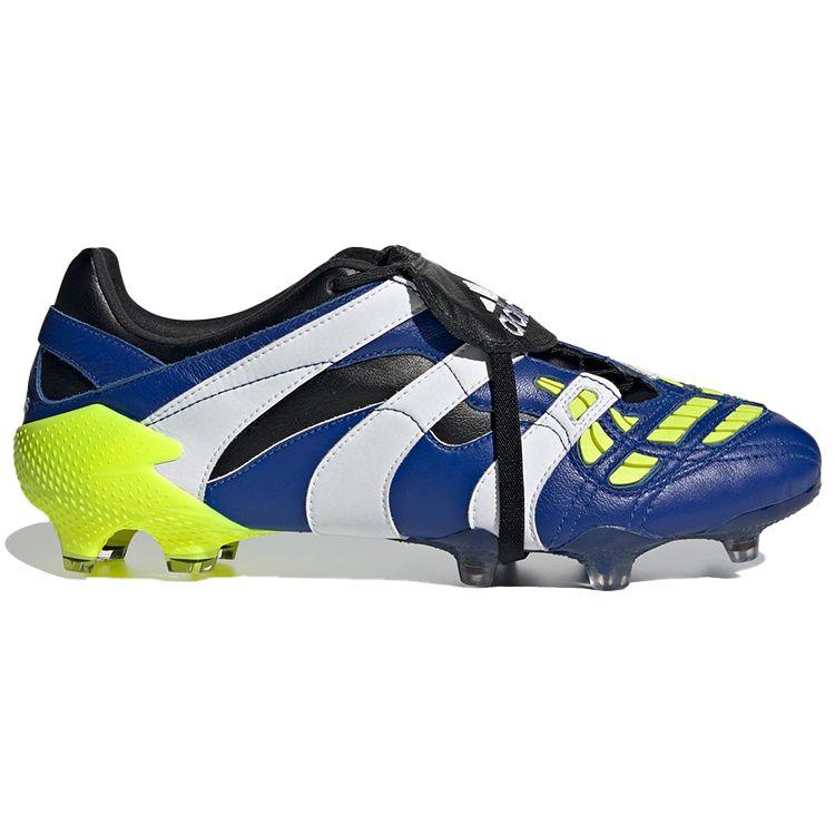 Adidas Predator Accelerator FG Royal Blue Solar Yellow Men Sneakers Cloud-White FZ5429