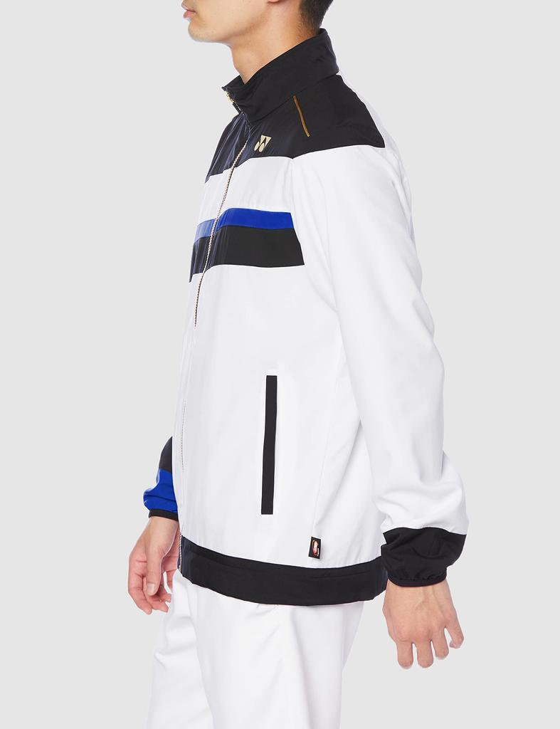 YONEX Tennis Lined Wind Warmer Shirt Blast Blue XO Shirt, (Fit Style), (786)