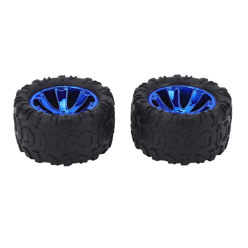 2 BUC Anvelope Mașină RC Plastic Rezistent la Abraziune Cauciuc Set Anvelopă Roată Stângă Înlocuitor pentru Wltoys 14401