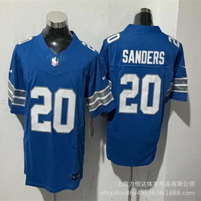 NFL Lions Vintage Embroidered American Football Jersey 5132 Team Game Uniform Men Women