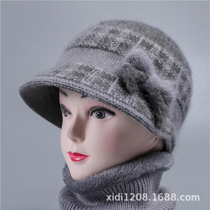 

Шляпа женская осенне-зимняя теплая шляпа-ведро вязаная шерстяная шляпа бархатная женская шляпа one size elastic