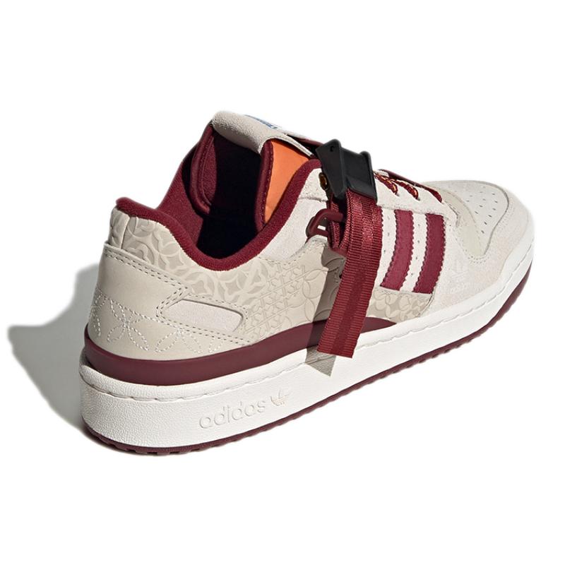 Adidas Forum Low 'Chalk Burgundy' Sneakers GX8866