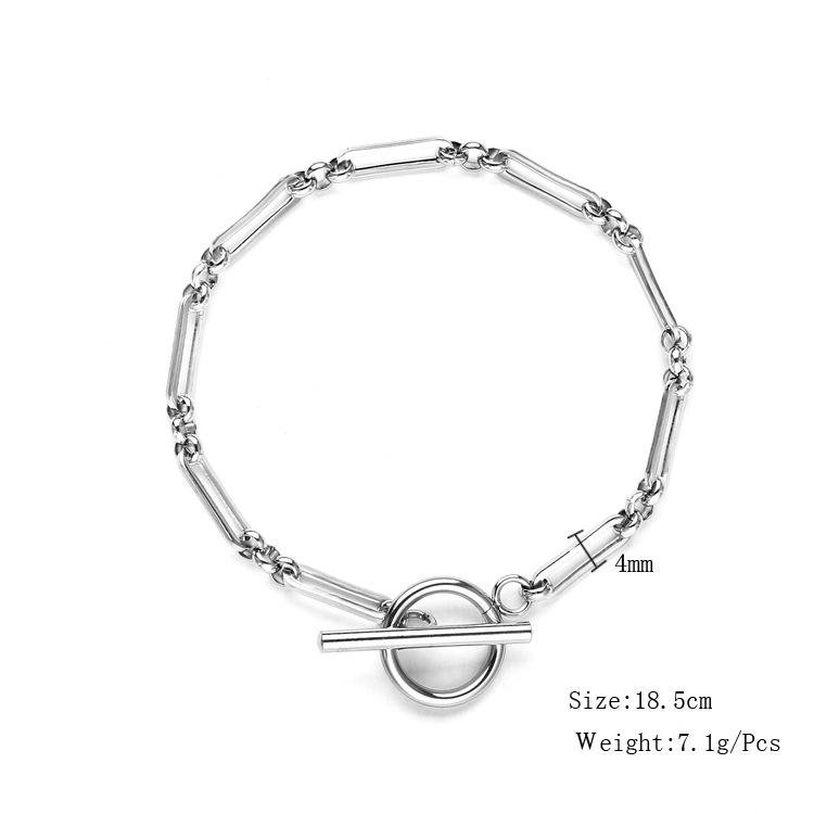Waterbestendige Slijtvaste Roestvrijstalen Armband met Meerdere Ontwerpen