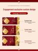 Celebrity Engagement Banquet Decoration Set - High-End Hotel Table and Home Decorative Supplies